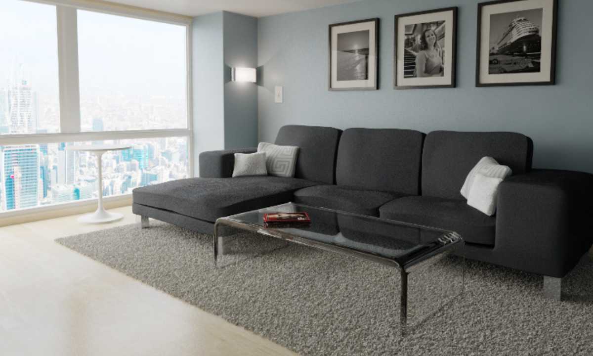 Interior living room render