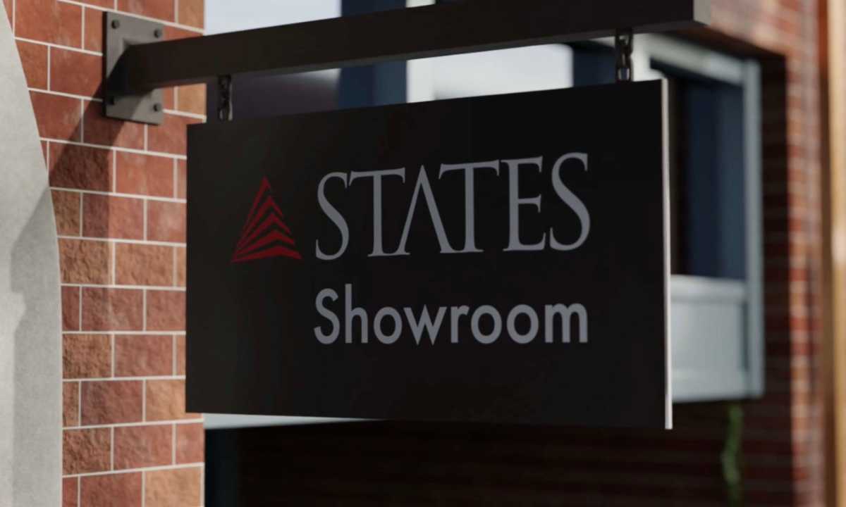 3D model of States Industries signage