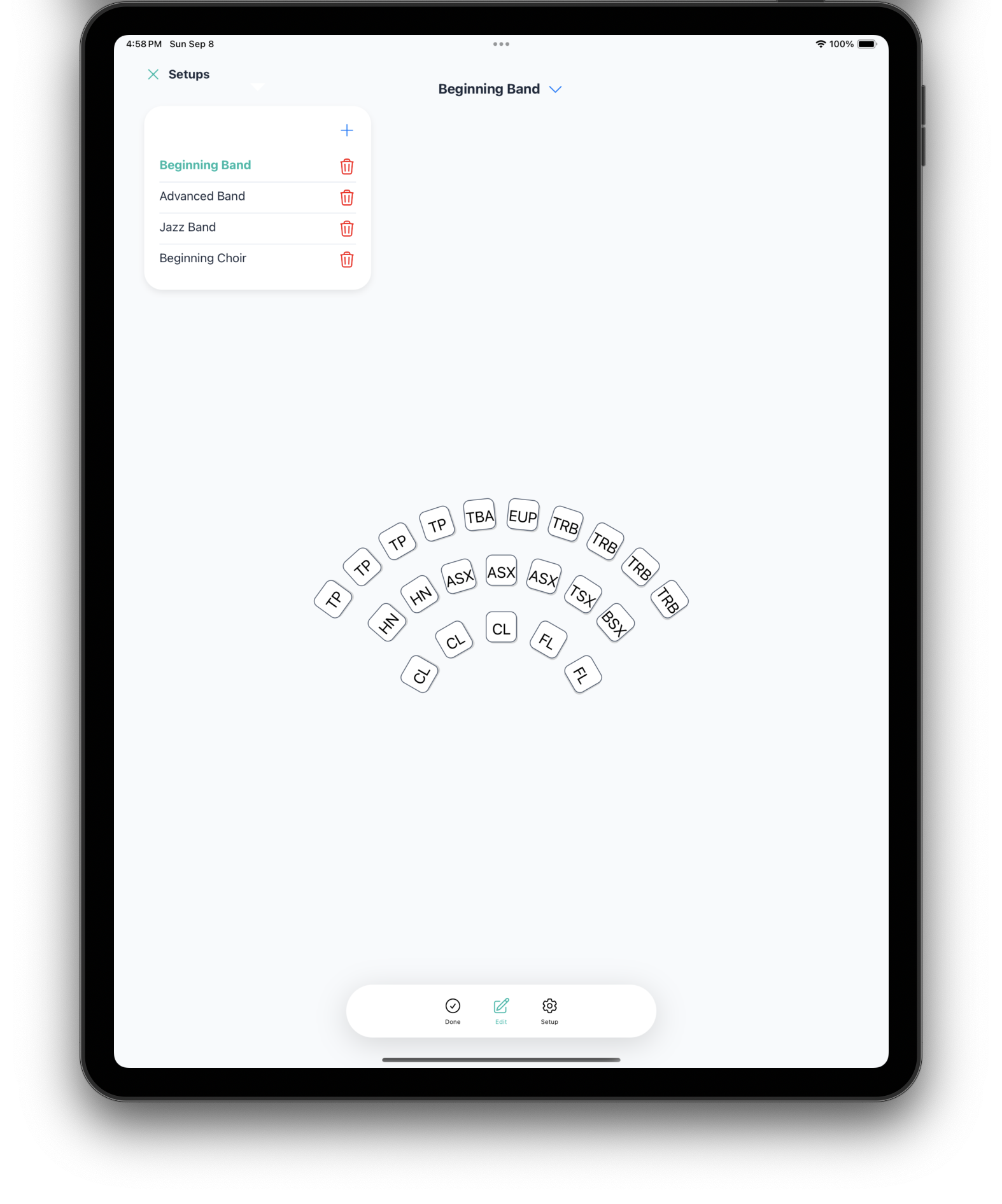 First Chair App